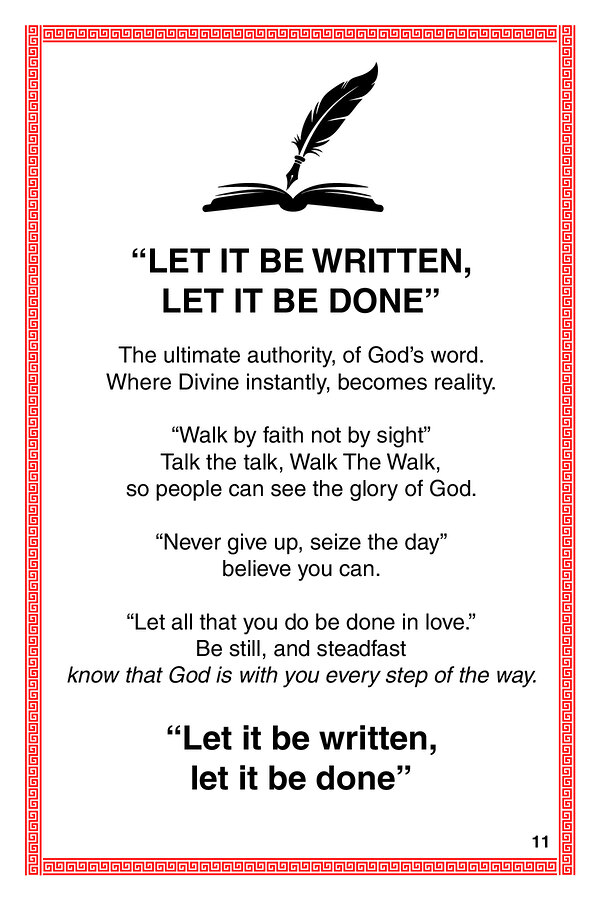Page 11 of IN GOD WE TRUST — Let It Be Written, Let It Be Done