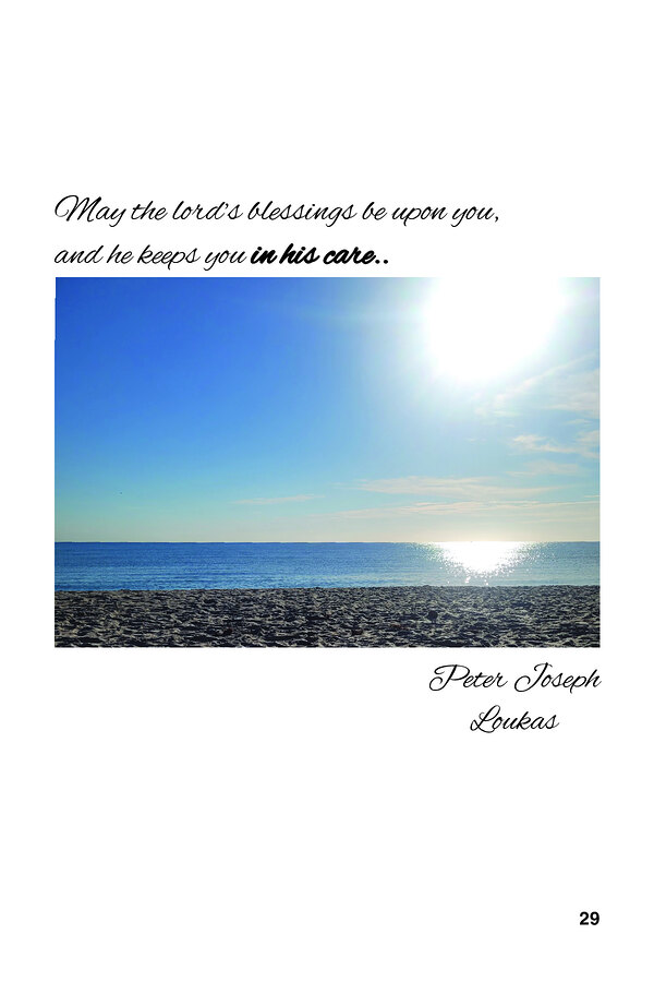 Page 29 of IN GOD WE TRUST — The closing blessing